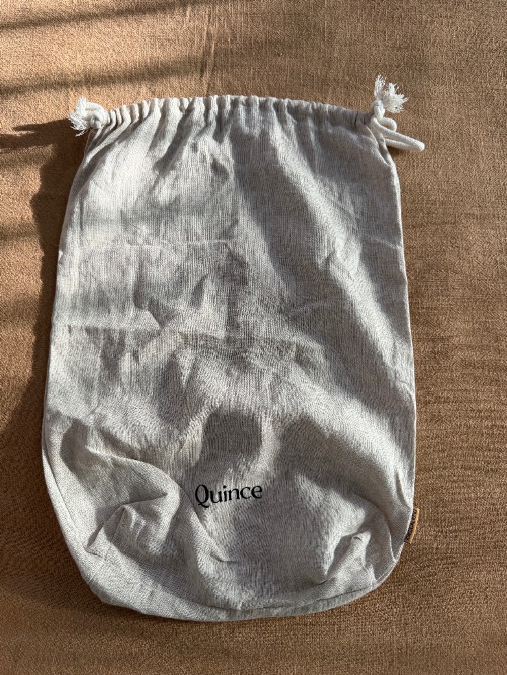 Quince European Linen Dust Bag – Natural Chambray – King/Cal King – Like New